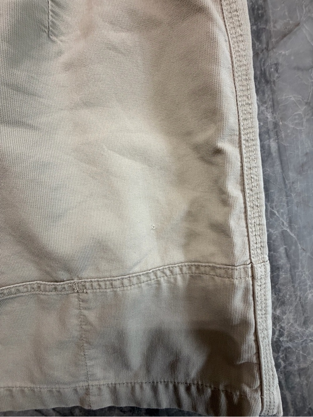 American Eagle Outfitters Khaki Mini Skirt Size 2 Cotton Low Rise Casual Y2 - Picture 6 of 6